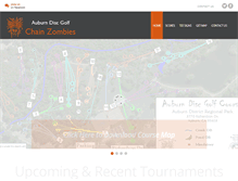 Tablet Screenshot of chainzombies.com